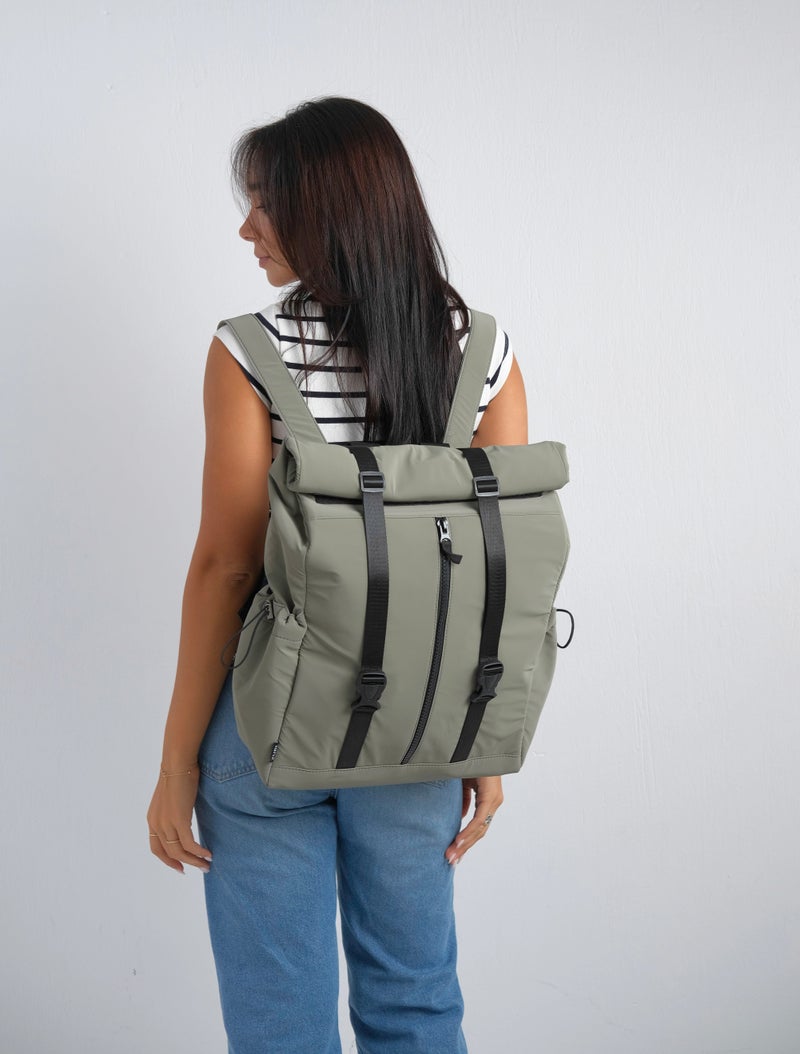 Zuri Bag Voyage Backpack- Grey - Image 1